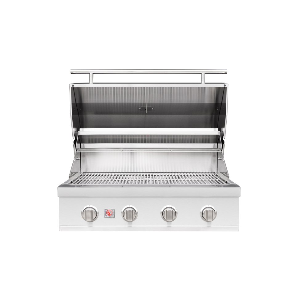 Sizzler 32 with lid open